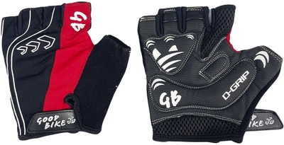 Велоперчатки Good Bike M Червоні "D-grip" (94505red-is)