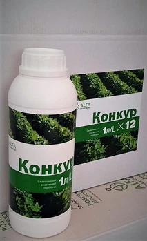 Гербіцид Конкур 1л Альфа - Для саду та городу (1 л)