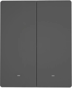 Умный настенный переключатель Sonoff M5-2C-80