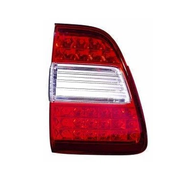 Фонарь задний Toyota Land Cruiser 100 2005-2007, левый, внутренний LED, Depo, 212-1327L-A