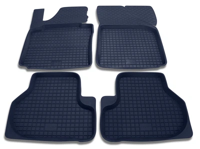 Резиновые коврики Polytep Skoda Octavia (A5) (2004-2013)/ Volkswagen Golf V/VI (2003-2012)/Jetta (2005-2010) з бортом 75649