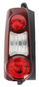 Ліхтар задній лівий Depo Citroen Berlingo/Peugeot/Partner 2008-2012 (2дверн.версія) темний 552-1934L-UE2