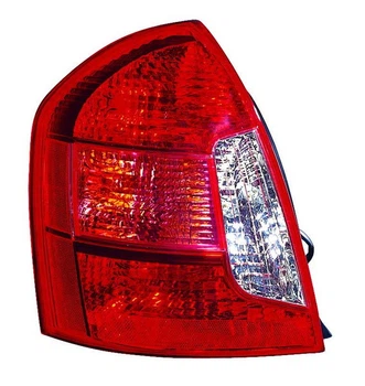 Ліхтар задній лівий Depo Hyundai Accent Sd 06-10 (указ.пов. скло-оранж. вставка-жовт.) 221-1934L-UE