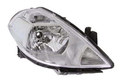 Фара передня права Depo Nissan Tiida 2007-2014 права H4, ел. регул. без моторч. білий поворот 215-11C4R-LD-EM
