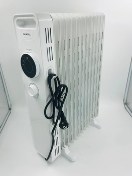 Масляний радіатор 2500 Ватт 13 секцій 35 кв Rumtel KUM-1240S White
