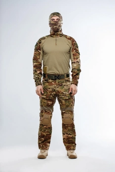 Летний тактический костюм G3 мультикам камуфляж, размер L