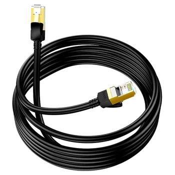 Патч-корд Hoco 5 метров Cat.6 Gigabit Ethernet интернет кабель RJ45 (US02_5m)