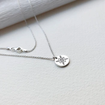 Серебряное колье DIVA Вышиванка 50