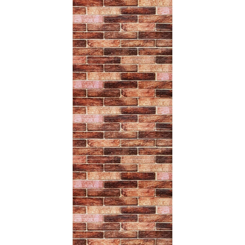 Самоклеющаяся 3D панель Sticker Wall под коричневый кирпич екатеринослав 3080х700х3мм SW-00001768