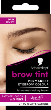Фарба для брів Schwarzkopf Brow Tint 4-1 Dark Brown 17 мл (5012583207986)