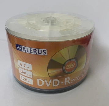 Диск DVD-R ALERUS 4.7GB 120min 16x bulk 50ШТ