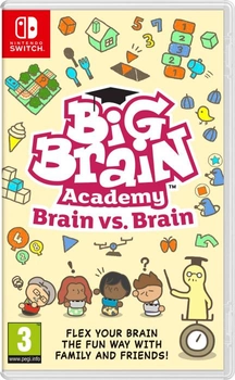 Гра Nintendo Switch Big Brain Academy: Brain vs. Brain (Картридж) (45496429188)