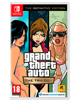 Гра для Nintendo Switch Grand Theft Auto: The Trilogy The Definitive Edition Nintendo Switch
