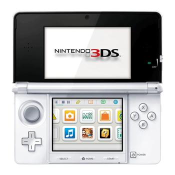 Консоль Nintendo 3DS Модифікована 32GB Ice White + 10 Вбудованих