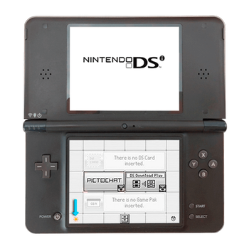 Консоль Nintendo DS i XL Модифицированная 1GB Dark Brown + 10 Встроенных Игр Б/У