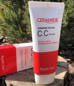 Увлажняющий СС крем с Церамидами Farmstay Ceramide Firming Facial СС Cream SPF 50+/PA+++ 50 мл