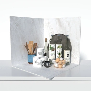 Пластиковый угловой 3d фотофон, PolyPlast 50x50x50см - №61044