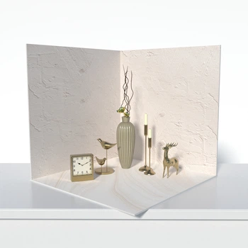 Пластиковый угловой 3d фотофон, PolyPlast 40x40x40см - №61048