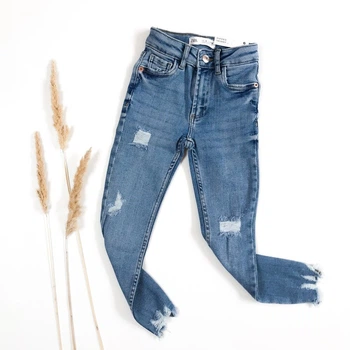 Джинси ZARA 116 см синій артикул Л389