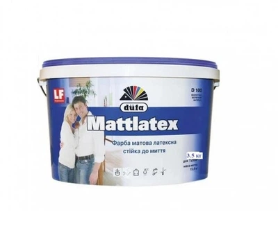 Фарба DUFA Mattlatex D100 Латексна матова 3,5 кг