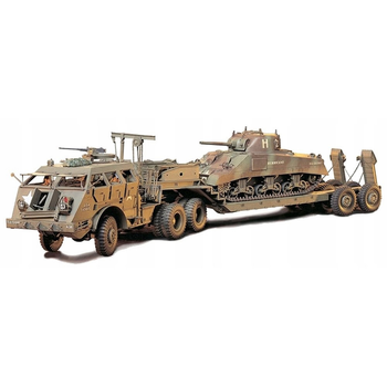 Військова модель для складання Tamiya Dragon Wagon U.S. 40 Ton Tank Transporte (MT-35230) (4950344996414)