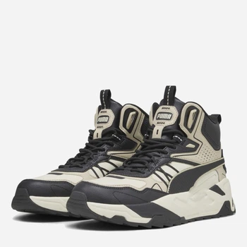 Мужские ботинки Puma Trinity Mid Hybrid L 39398505 42 (8) 27 см Черный/Бежевый (4099684648635)