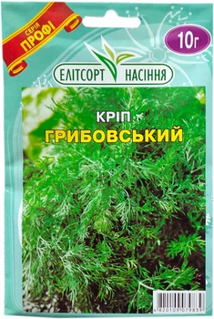 Семена укропа Грибовский 10 г раннеспелый Элитсортсемена