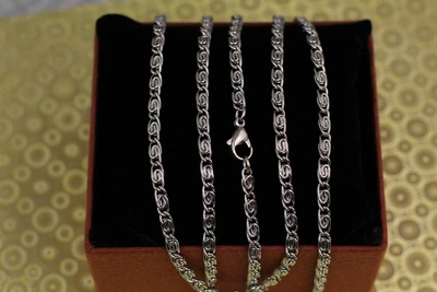 Цепь Xuping Jewelry улитка 50 см 4 мм серебристая