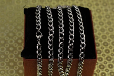 Цепь Xuping Jewelry круглый панцирь 60 см 6 мм серебристая