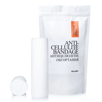 Антицелюлітні обгортання з розігрівальним ефектом Hillary Anti-cellulite Bandage Warming Effect 2 шт