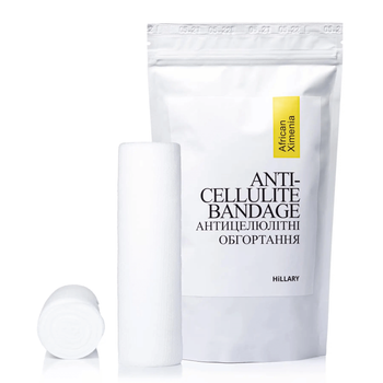 Антицелюлітні обгортання з олією ксименії Hillary Anti-cellulite Bandage African Ximenia 2 шт