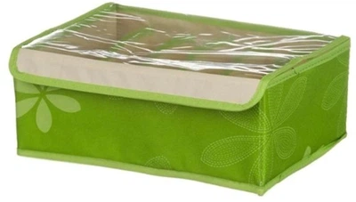 Коробка-органайзер Stenson для білизни 30 х 23 х 11 см Зелений (R17465 green)