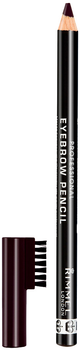 Олівець для брів Rimmel Eyebrow Pencil 1.4 г 04 - Black Brown (5012874026883)