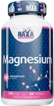 Минералы Haya Labs Magnesium Citrate 200 мг 50 таблеток (858047007014)