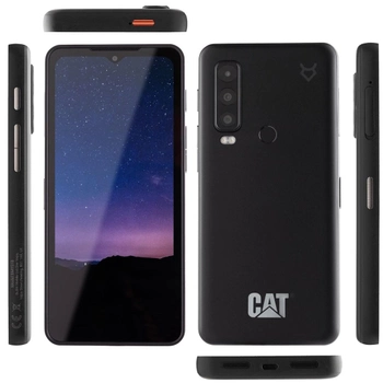 Мобільний телефон CAT S75 5G 6/128GB DualSim Black (cats42hpdsbl)