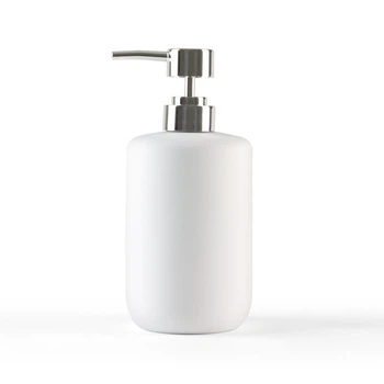 Дозатор для рідкого мила MBM MY HOME Milan 500 мл Білий (BA-23 WHITE)