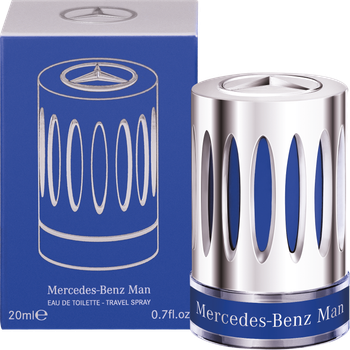 Туалетна вода для чоловіків Mercedes-Benz Man Travel Collection Edt 20 мл (3595471061201)