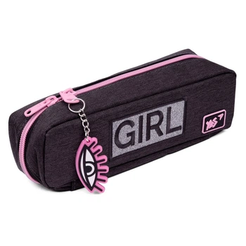Пенал мягкий Yes PH-22-3 Girl wonderful, 3 отделения (533244)
