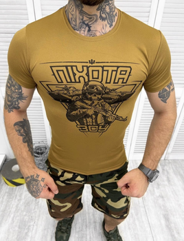 Тактическая футболка Піхота Кул Макс Attack Желтий XXL