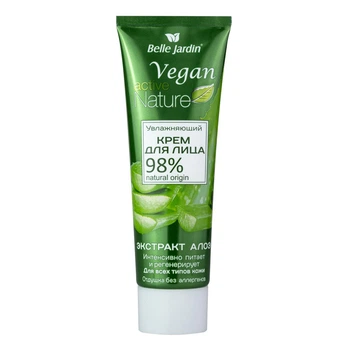 Увлажняющий крем для лица Belle Jardin Vegan Active Nature с Алоэ для всех типов кожи, 85 мл ( 5907582908074 )