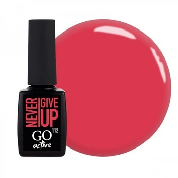Гель-лак GO Active 112 Never Give Up коралловый 10 мл (2907928993071)