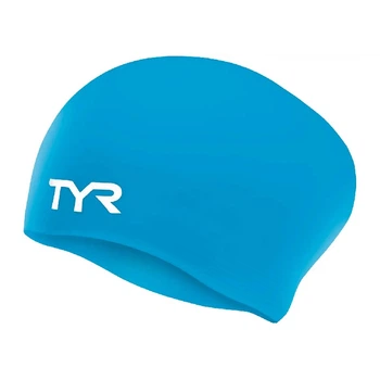 Шапочка для плавания TYR Long Hair Wrinkle Free Silicone Cap (LCSL-420)