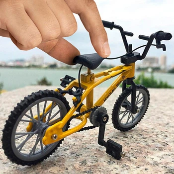Фінгербайк Mountain пальчиковий міні-BMX з гальмами Жовтий (1012-794-01)