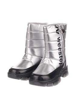 Чоботи Weestep R9823A 34 (21 см.) Срібний