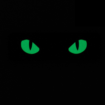 M-Tac нашивка Cat Eyes (Type 2) Laser Cut Coyote/GID