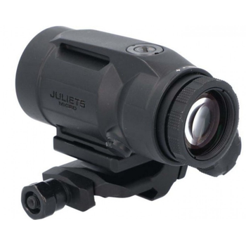 Збільшувач Sig Optics 5Х JULIET5-MICRO 5X24MM, PUSH-BUTTON MOUNT WITH SPACERS, BLACK