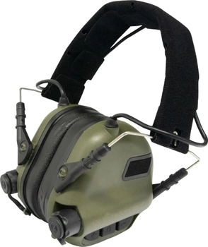 Тактичні навушники EARMOR M31 Olive з універсальним кріпленням