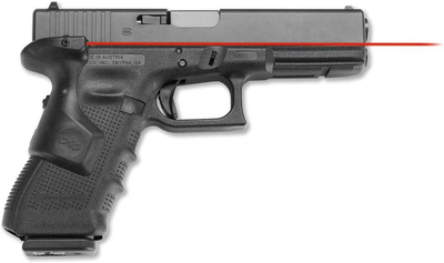 Лазерний целеуказатель Crimson Trace LG-850 на рукоять для GLOCK G4 17/34. Колір - Червоний