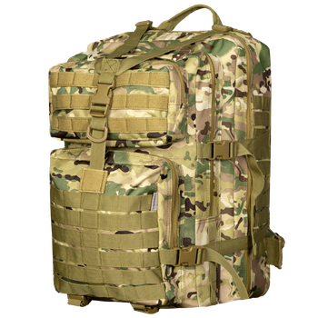CamoTec рюкзак Foray Multicam, рюкзак армійський 50л, похідний рюкзак мультикам 50л, рюкзак похідний великий