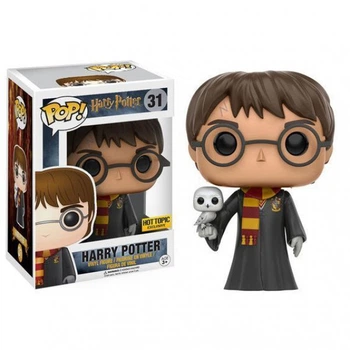 Фігурка Funko Pop Гаррі Поттер із совою №31 Hot Topic Exclusive 10 см Harry Potter with Hedwig Фанко Поп